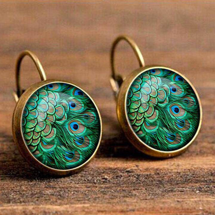 BOHEMIAN GLASS EARRINGS - BRIVLOX | Where Innovation Meets Style!