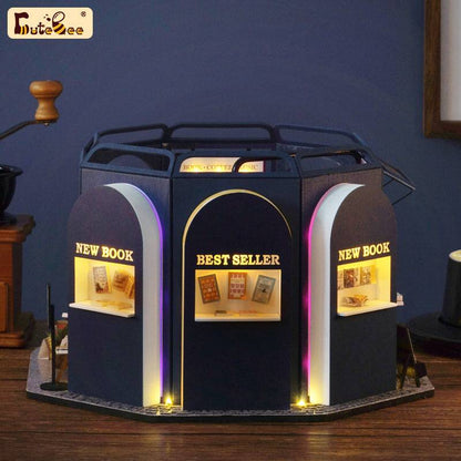 BRIVLOX™ 1:24 Dollhouse Kit (Book Cafe) - BRIVLOX | Where Innovation Meets Style!