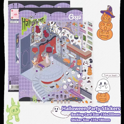 Halloween Sticker Scene - OPICRAFT 