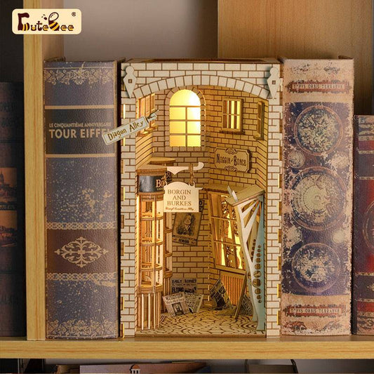 BRIVLOX™ DIY Booknook Kit (Magic Alley) - BRIVLOX | Where Innovation Meets Style!