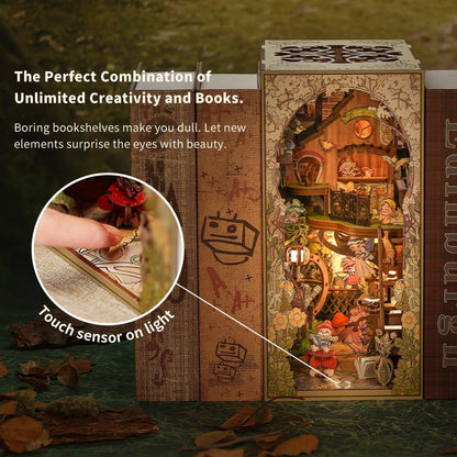 BRIVLOX™ DIY Booknook Kit (Elves Paradise) - BRIVLOX | Where Innovation Meets Style!
