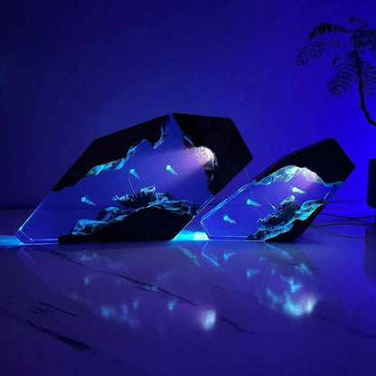 Going Merry Shipwreck Resin Night Light - OPICRAFT 