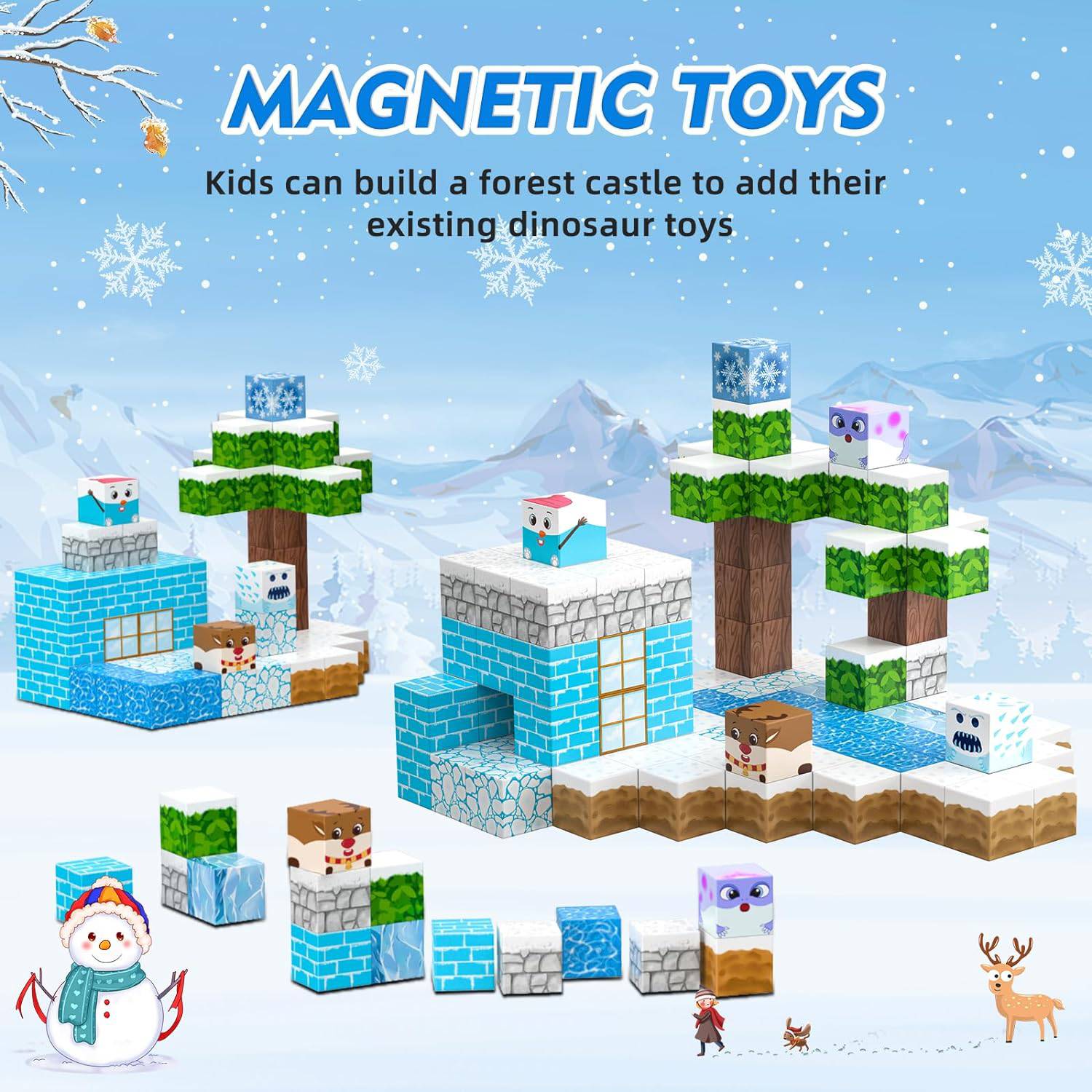 Frozen Magnetic Set (100pcs) - OPICRAFT 