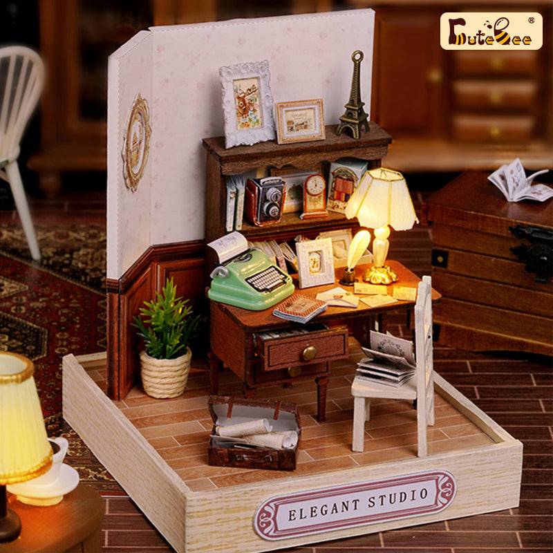 BRIVLOX™ 1: 24 DIY Dollhouse Kit( Corner of happiness) - BRIVLOX | Where Innovation Meets Style!