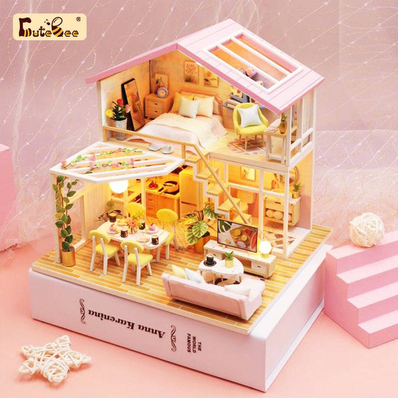 BRIVLOX™ 1: 24 DIY Dollhouse Kit (Sweet Time) - BRIVLOX | Where Innovation Meets Style!