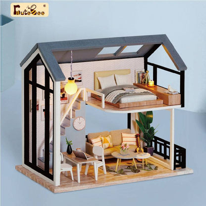 BRIVLOX™ 1:24 DIY Dollhouse Kit (Apartment) - BRIVLOX | Where Innovation Meets Style!