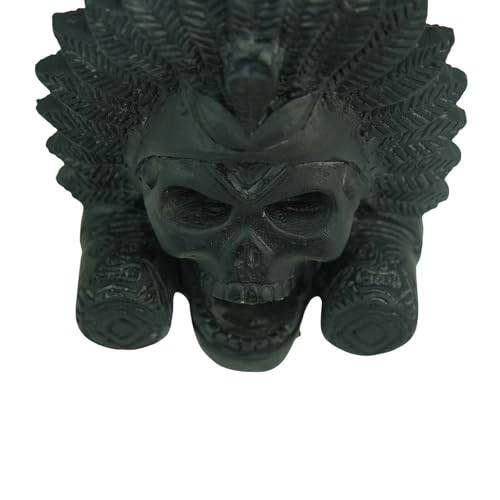 BRIVLOX Authentic Aztec Death Whistle - Produces Loud Human-like Screams at high Decibels, Collectible Traditional Black Aztec Design - BRIVLOX | Where Innovation Meets Style!