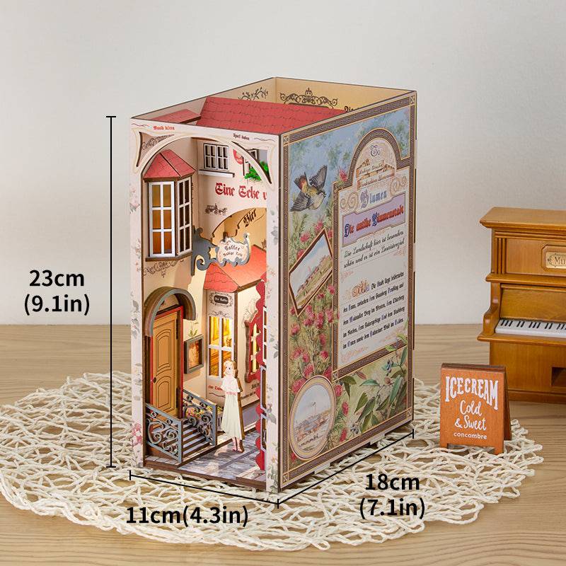 BRIVLOX™ DIY Booknook Kit (The Ancient City of Flowers) - BRIVLOX | Where Innovation Meets Style!