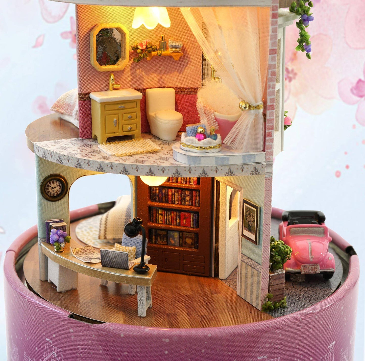 BRIVLOX 1: 24 DIY Dollhouse Kit (Meet at Corner) - BRIVLOX | Where Innovation Meets Style!