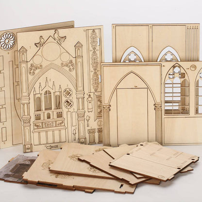 BRIVLOX™ DIY Booknook Kit (Pray in The Church) - BRIVLOX | Where Innovation Meets Style!