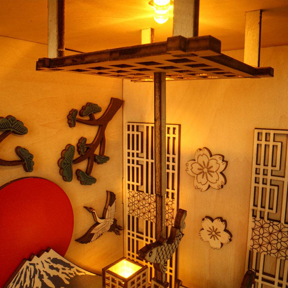 BRIVLOX™ DIY Booknook Kit( Zen Tea Blindly) - BRIVLOX | Where Innovation Meets Style!