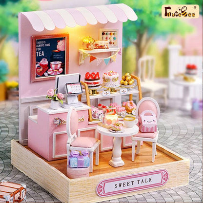 BRIVLOX™ 1: 24 DIY Dollhouse Kit( Corner of happiness) - BRIVLOX | Where Innovation Meets Style!