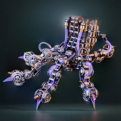 Ultimate DIY 3D Metal Mechanical Dragon Claw Light Model Kit - 1000+ Pieces of Fun! - OPICRAFT 