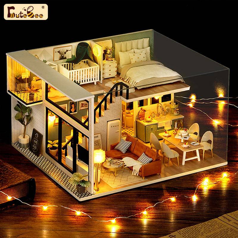 BRIVLOX  1: 24 DIY Dollhouse Kit (Comfortable Life) - BRIVLOX | Where Innovation Meets Style!