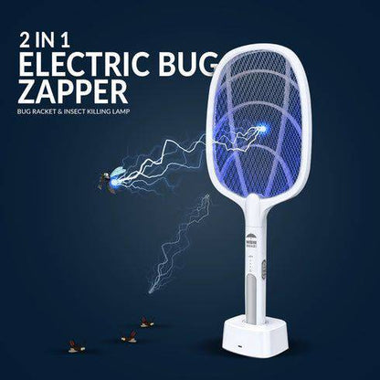 BRIVLOX 2 in 1 Mosquito Killer Racket - BRIVLOX | Where Innovation Meets Style!