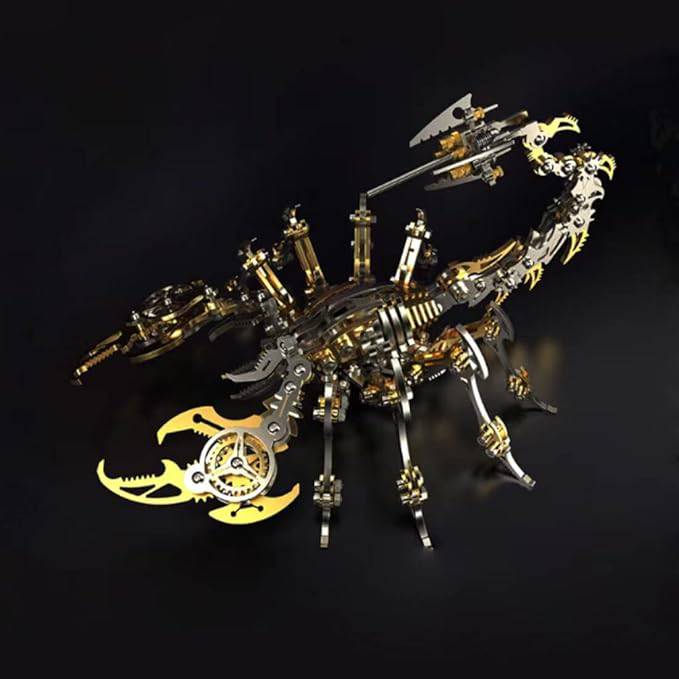 BRIVLOX METAL SCORPION KING Steel 3D Metal Puzzle - BRIVLOX | Where Innovation Meets Style!