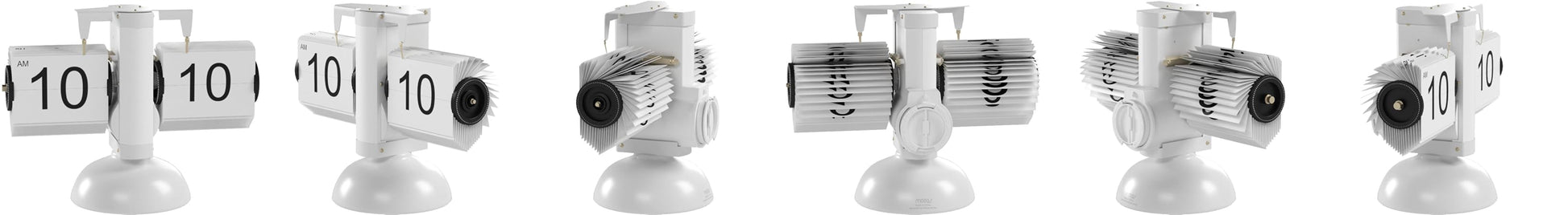 Brivlox Flip Desk Clock - Retro Vintage Design - BRIVLOX | Where Innovation Meets Style!