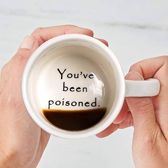 unny Coffee Mug YOU'VE BEEN POISONED - BRIVLOX | Where Innovation Meets Style!