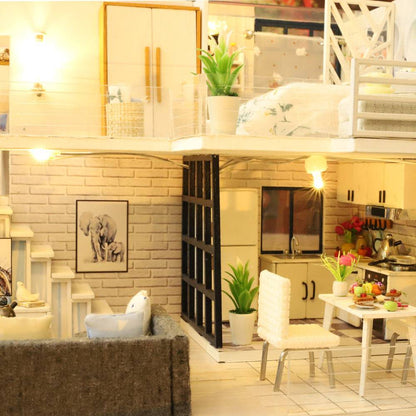 BRIVLOX 1: 24 DIY Dollhouse Kit (Happy Time) - BRIVLOX | Where Innovation Meets Style!