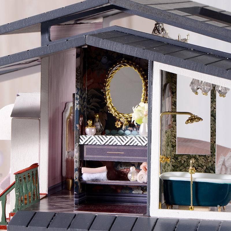 BRIVLOX™ 1:24 DIY Dollhouse Kit (Monet’s Garden) - BRIVLOX | Where Innovation Meets Style!