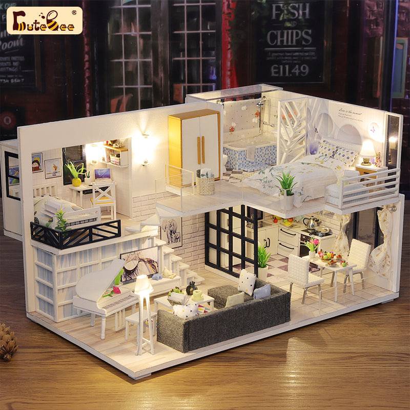 BRIVLOX 1: 24 DIY Dollhouse Kit (Happy Time) - BRIVLOX | Where Innovation Meets Style!