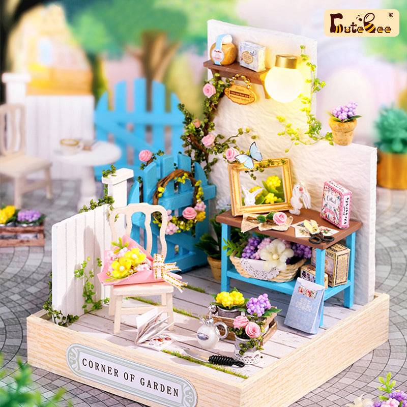 BRIVLOX™ 1: 24 DIY Dollhouse Kit( Corner of happiness) - BRIVLOX | Where Innovation Meets Style!