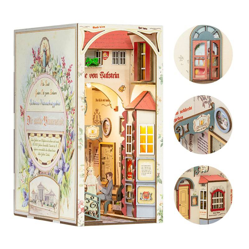 BRIVLOX™ DIY Booknook Kit (The Ancient City of Flowers) - BRIVLOX | Where Innovation Meets Style!
