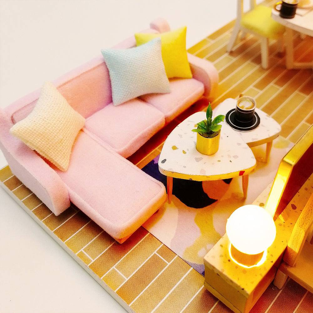 BRIVLOX™ 1: 24 DIY Dollhouse Kit (Sweet Time) - BRIVLOX | Where Innovation Meets Style!