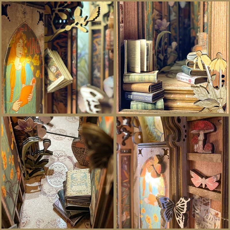 BRIVLOX™ DIY Booknook Kit (Butterfly of the Unknow Lands) - BRIVLOX | Where Innovation Meets Style!