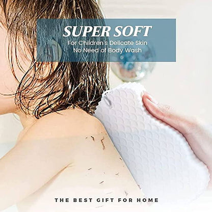 QUICHY Super Soft Exfoliating Bath Sponge - BRIVLOX | Where Innovation Meets Style!