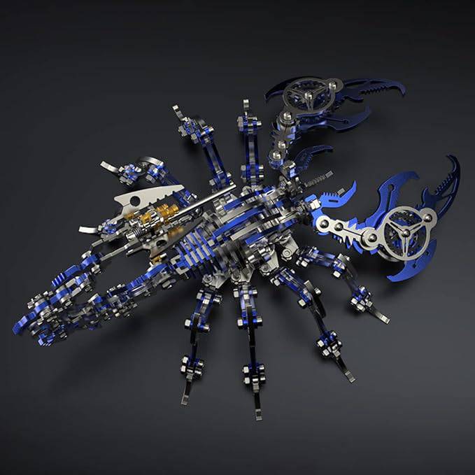 BRIVLOX METAL SCORPION KING Steel 3D Metal Puzzle - BRIVLOX | Where Innovation Meets Style!