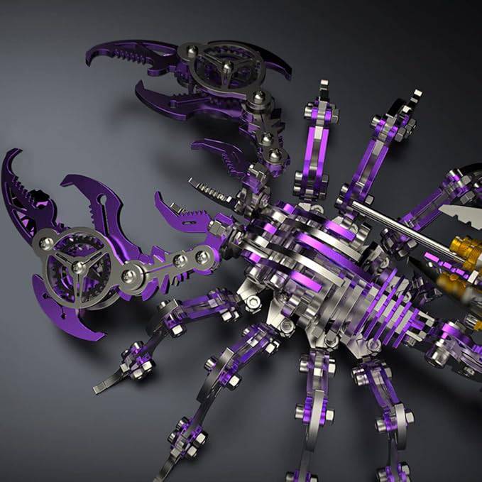 BRIVLOX METAL SCORPION KING Steel 3D Metal Puzzle - BRIVLOX | Where Innovation Meets Style!