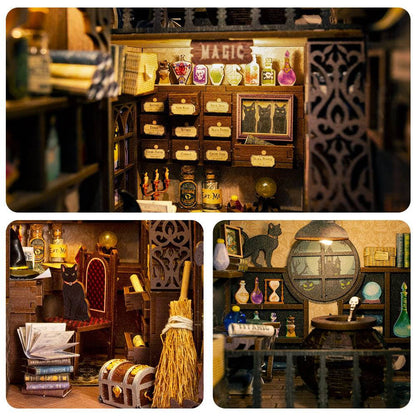 BRIVLOX™ DIY Booknook Kit (Magic Pharmacist) - BRIVLOX | Where Innovation Meets Style!