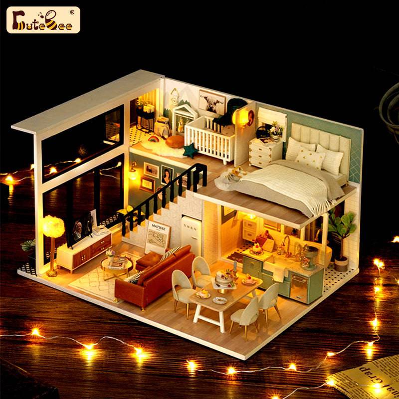 BRIVLOX  1: 24 DIY Dollhouse Kit (Comfortable Life) - BRIVLOX | Where Innovation Meets Style!