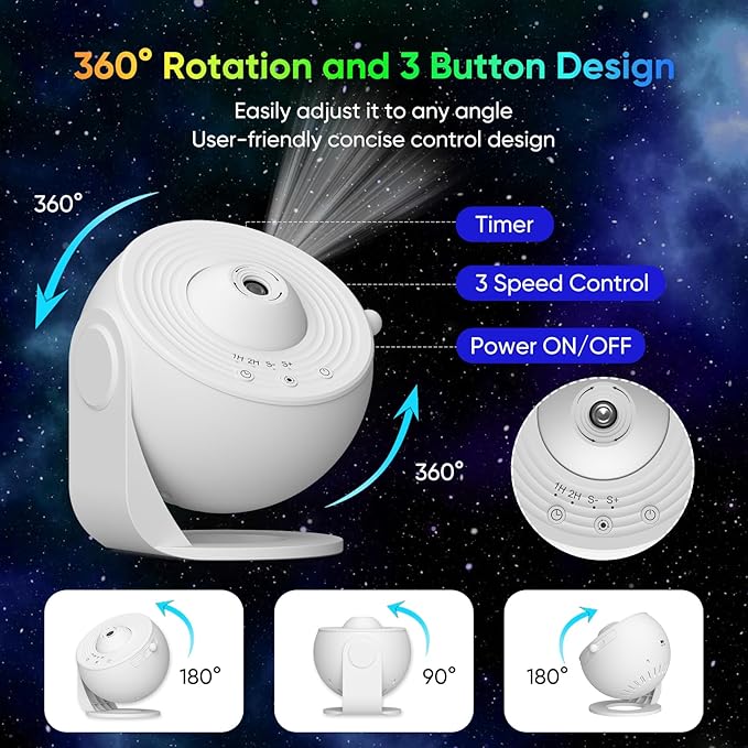PLANETSY 2.0  Galaxy Planetarium Projector - OPICRAFT 