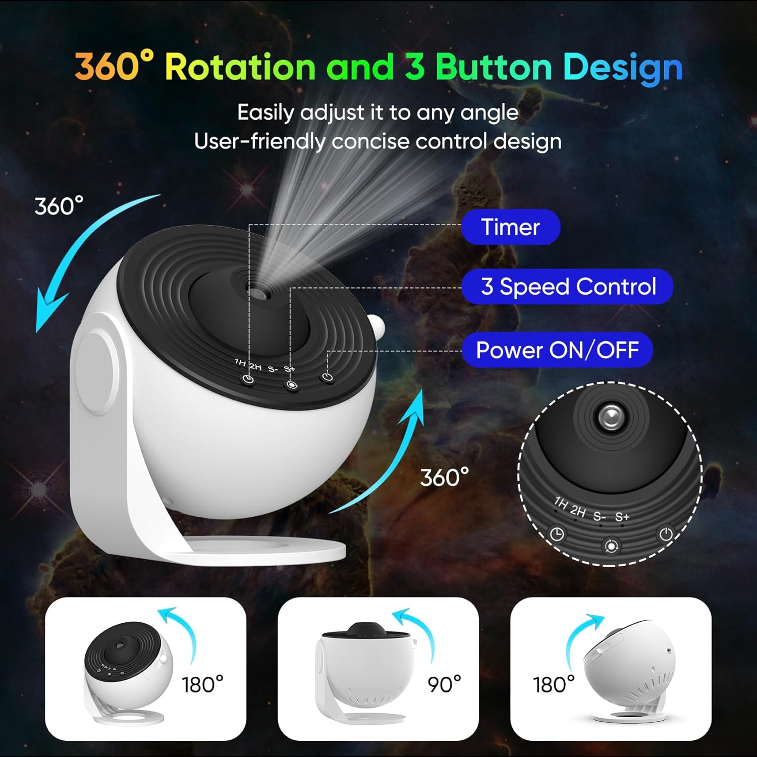 PLANETSY 2.0  Galaxy Planetarium Projector - OPICRAFT 