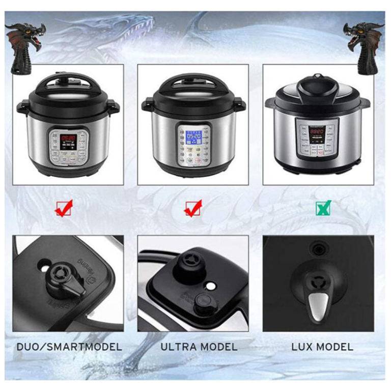 Dragon Head Instant Pot Steam Diverter - BRIVLOX | Where Innovation Meets Style!