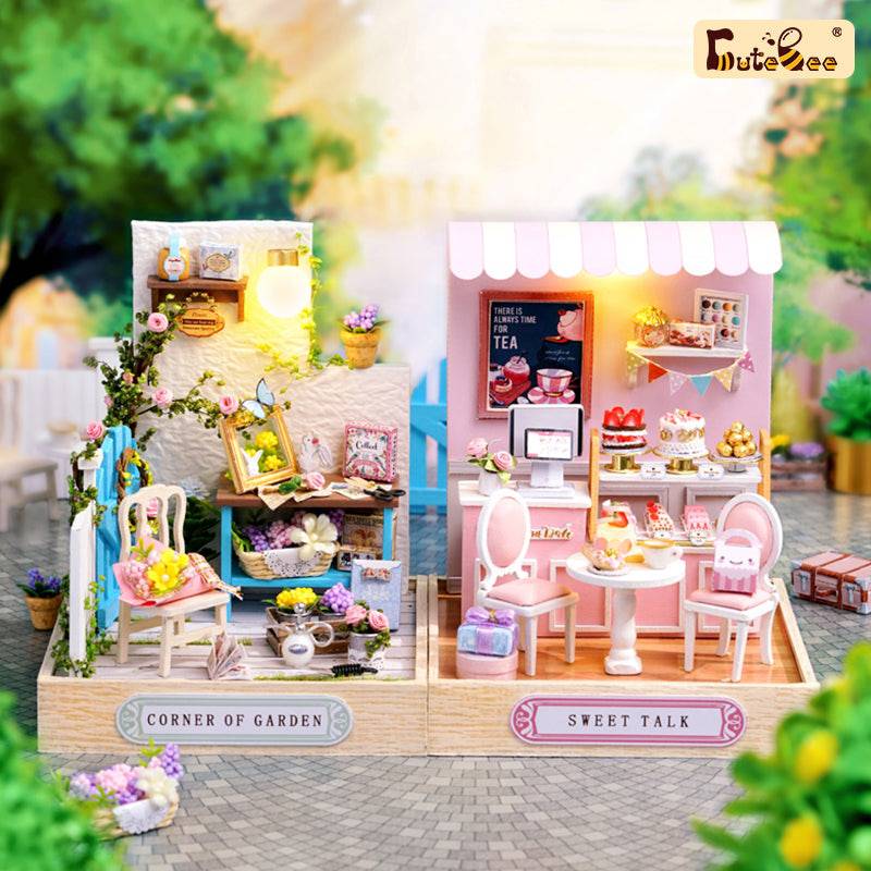 BRIVLOX™ 1: 24 DIY Dollhouse Kit( Corner of happiness) - BRIVLOX | Where Innovation Meets Style!