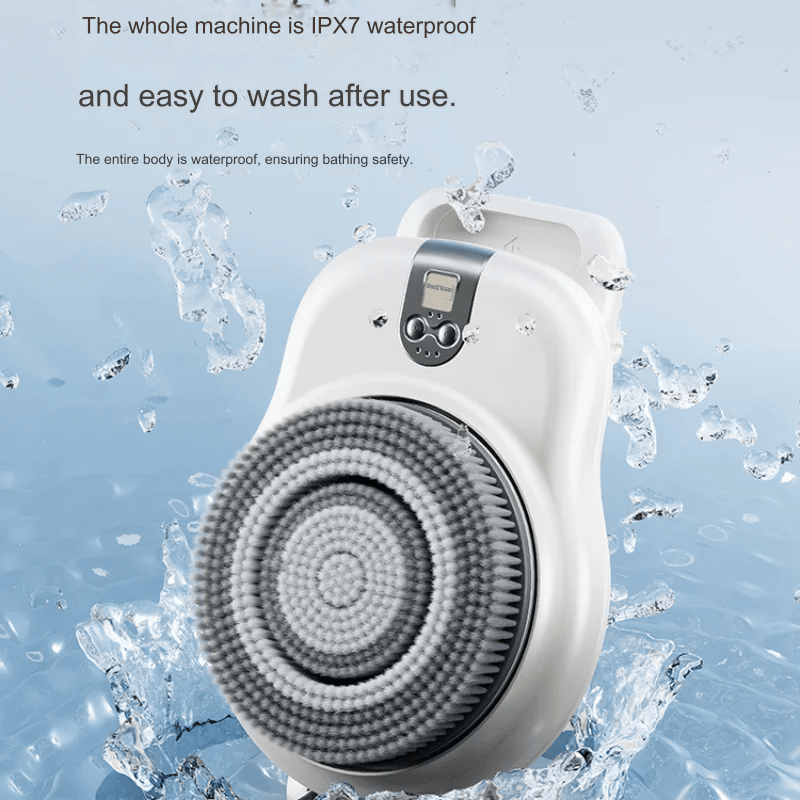 BRIVLOX Shower Back Rubbing Wall-Mounted Smart Scrubbing Machine - BRIVLOX | Where Innovation Meets Style!