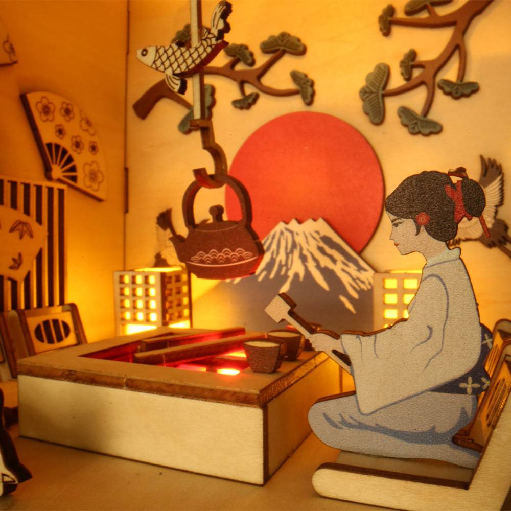 BRIVLOX™ DIY Booknook Kit( Zen Tea Blindly) - BRIVLOX | Where Innovation Meets Style!