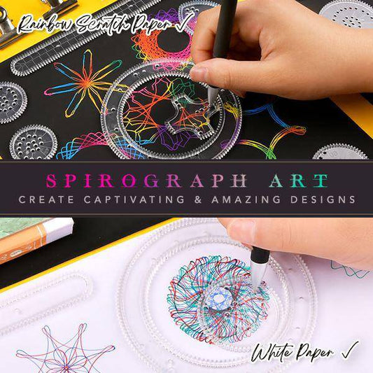 Spirograph Geometric Ruler Se - BRIVLOX | Where Innovation Meets Style!