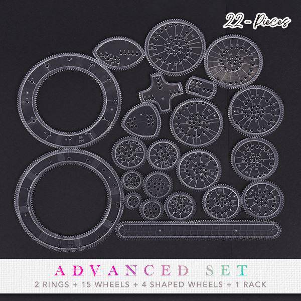 Spirograph Geometric Ruler Se - BRIVLOX | Where Innovation Meets Style!