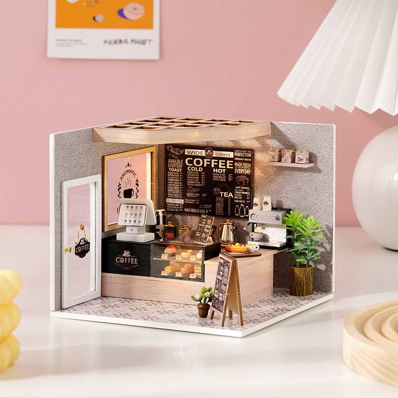 BRIVLOX 1: 24 DIY Dollhouse Kit (Leisurely coffee shop) - BRIVLOX | Where Innovation Meets Style!