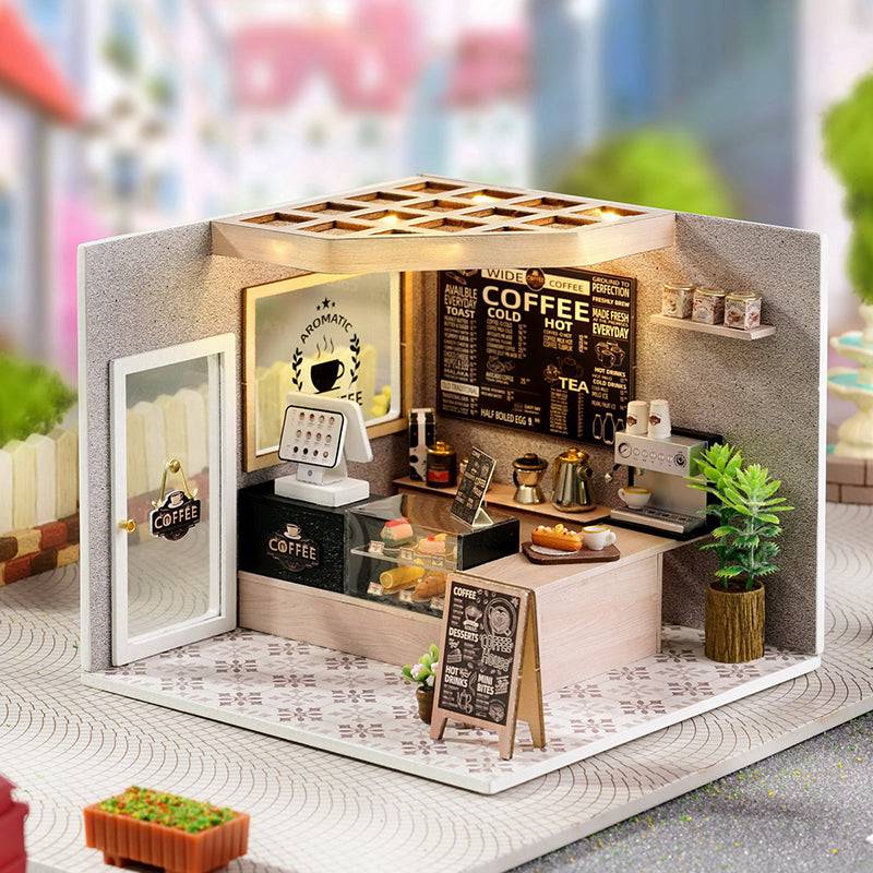 BRIVLOX 1: 24 DIY Dollhouse Kit (Leisurely coffee shop) - BRIVLOX | Where Innovation Meets Style!