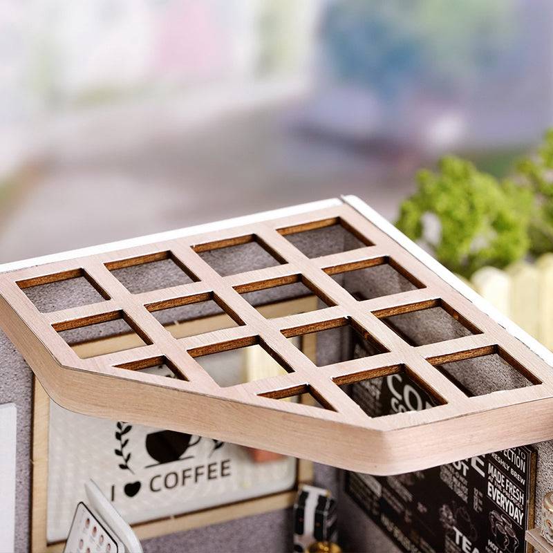 BRIVLOX 1: 24 DIY Dollhouse Kit (Leisurely coffee shop) - BRIVLOX | Where Innovation Meets Style!