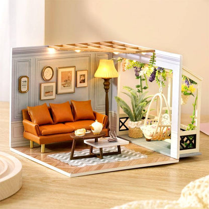 BRIVLOX  1: 24 DIY Dollhouse Kit (Warm Moment) - BRIVLOX | Where Innovation Meets Style!