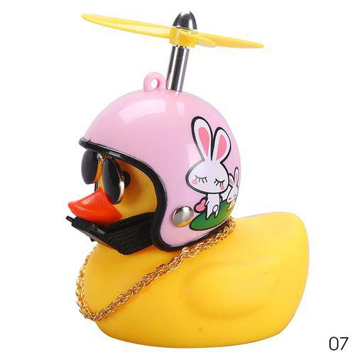 Car Duck with Helmet - BRIVLOX | Where Innovation Meets Style!