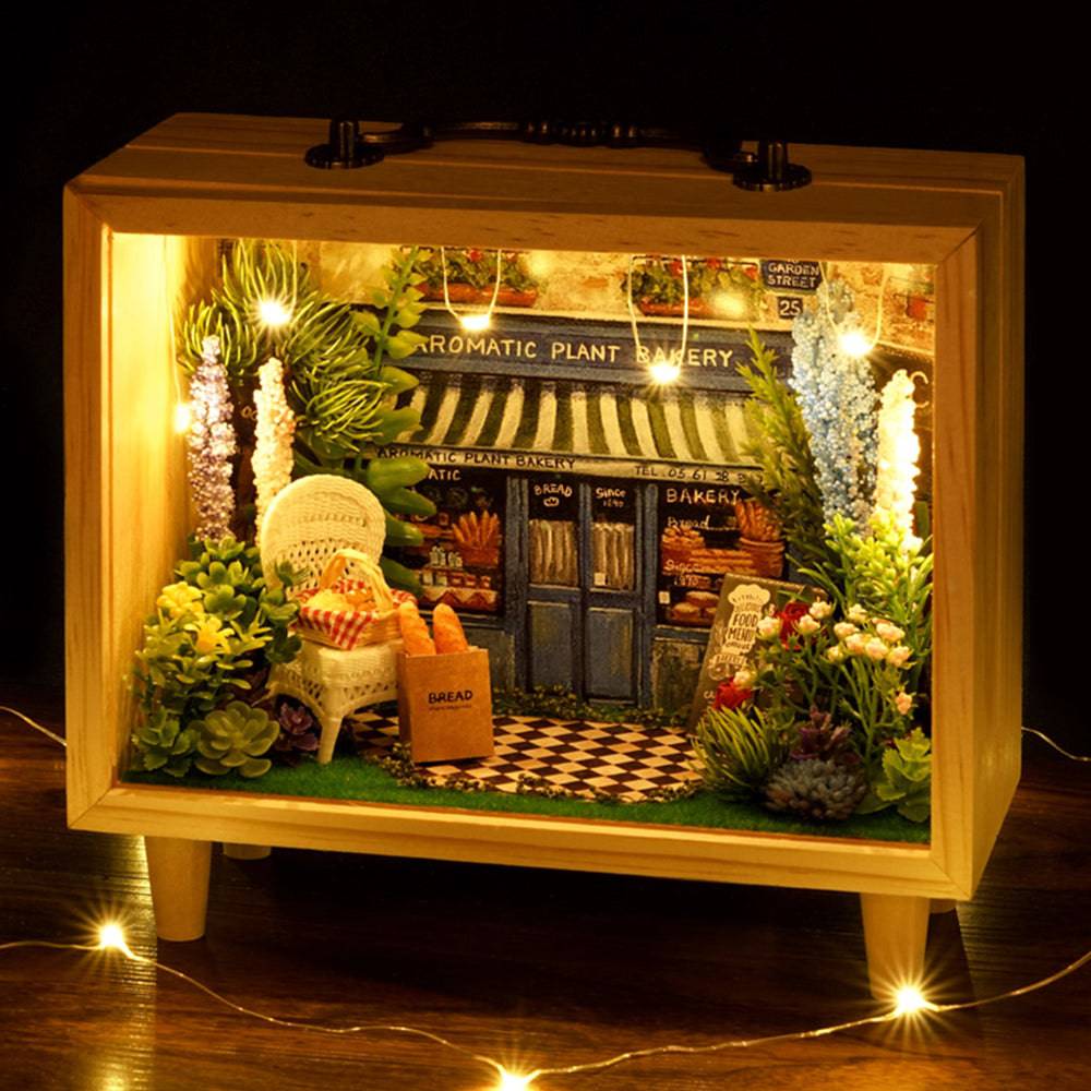 BRIVLOX 1: 24 DIY Dollhouse Kit (Small wooden box) - BRIVLOX | Where Innovation Meets Style!