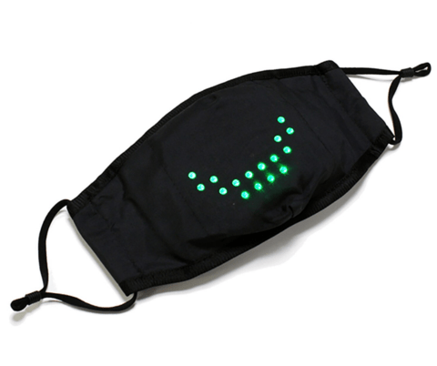 XLEDX™- Voice Activated Led Mask - BRIVLOX | Where Innovation Meets Style!