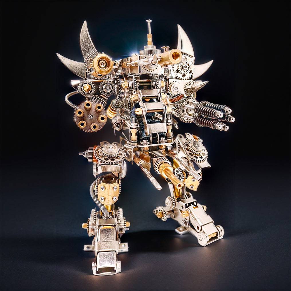 Engaging 3D Metal Mechanical Magnetic Mecha Puzzle Assembly Kit for DIY Enthusiasts - OPICRAFT 